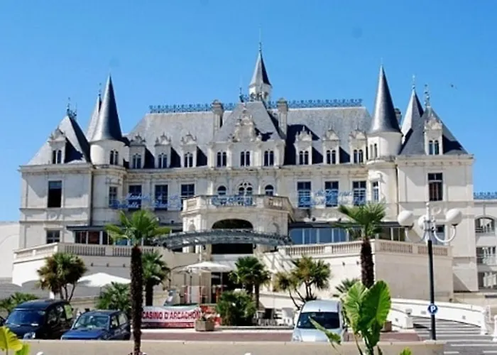 Arcachon: Studio Renove, Terrasse Avec Vue, Acces Plage, Parking Securise - Fr-1-420-11 Апартаменты